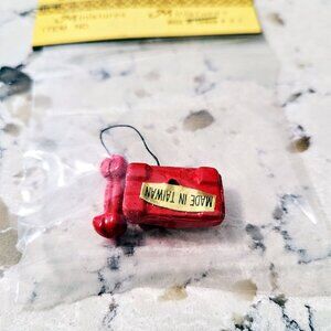 1960s Dollhouse 'Town Square Miniatures' Telephone, Made in Taiwan, New Old Stoc